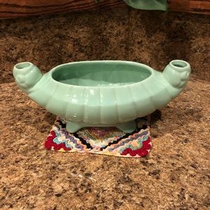Vtg. Candle Holder Planter